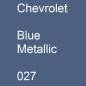 Preview: Chevrolet, Blue Metallic, 027.